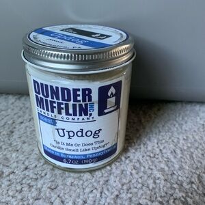 Dunder Mifflin Updog Scented Candle